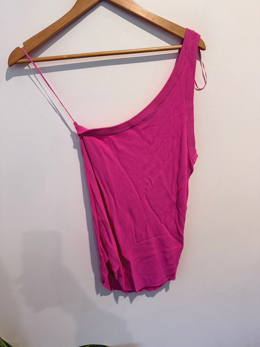 Zara Size 8 One-Shoulder Top