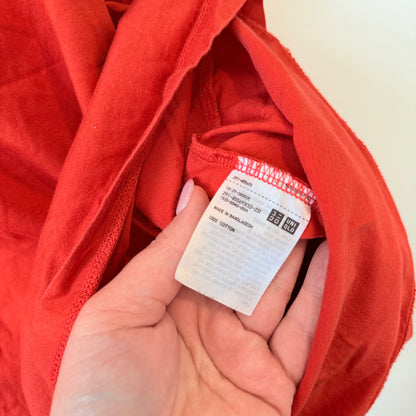 Uniqlo Size S Red Short-Sleeve Tunic / Dress