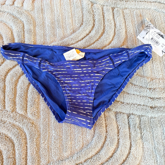 Rip Curl White Out Classic Bikini Pant in Blue & White Stripe