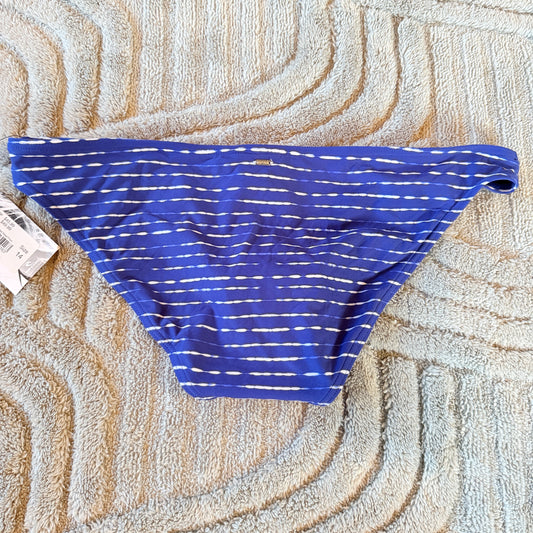 Rip Curl White Out Classic Bikini Pant in Blue & White Stripe