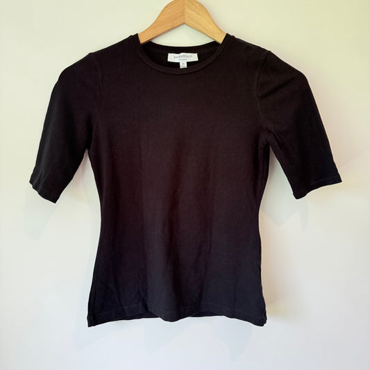 Witchery Essentials Size XS Black T-Shirt