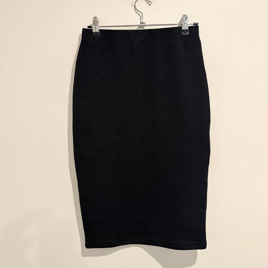 Mirrou Size S Black Pencil Skirt