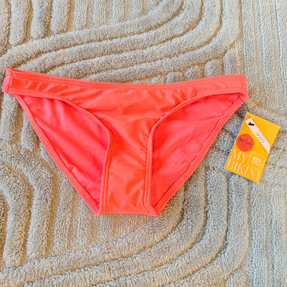 Rip Curl Love N Surf Classic Bikini Pant in Bright Coral Size 8