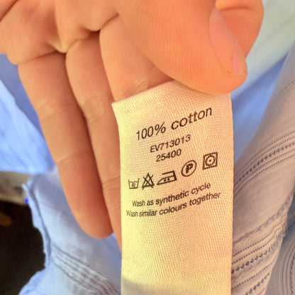 Stone Bay Size XXL Striped Long-Sleeve Cotton Shirt