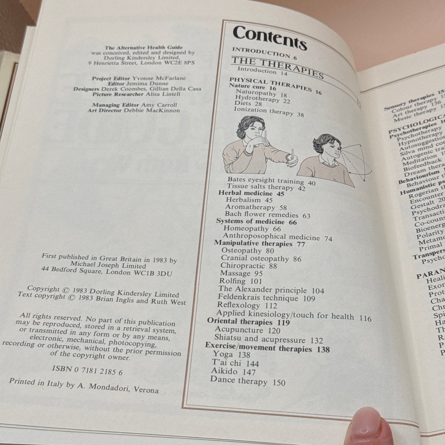 The Alternative Health Guide by Brian Inglis & Ruth West