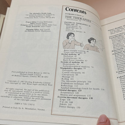 The Alternative Health Guide by Brian Inglis & Ruth West