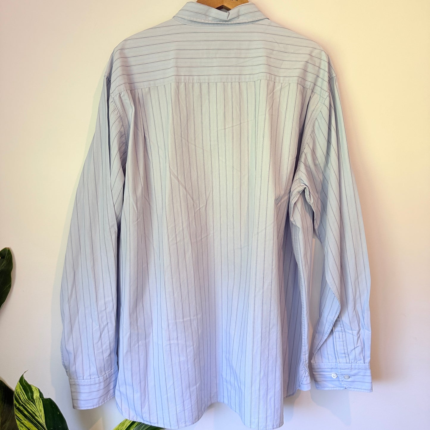 Stone Bay Size XXL Striped Long-Sleeve Cotton Shirt