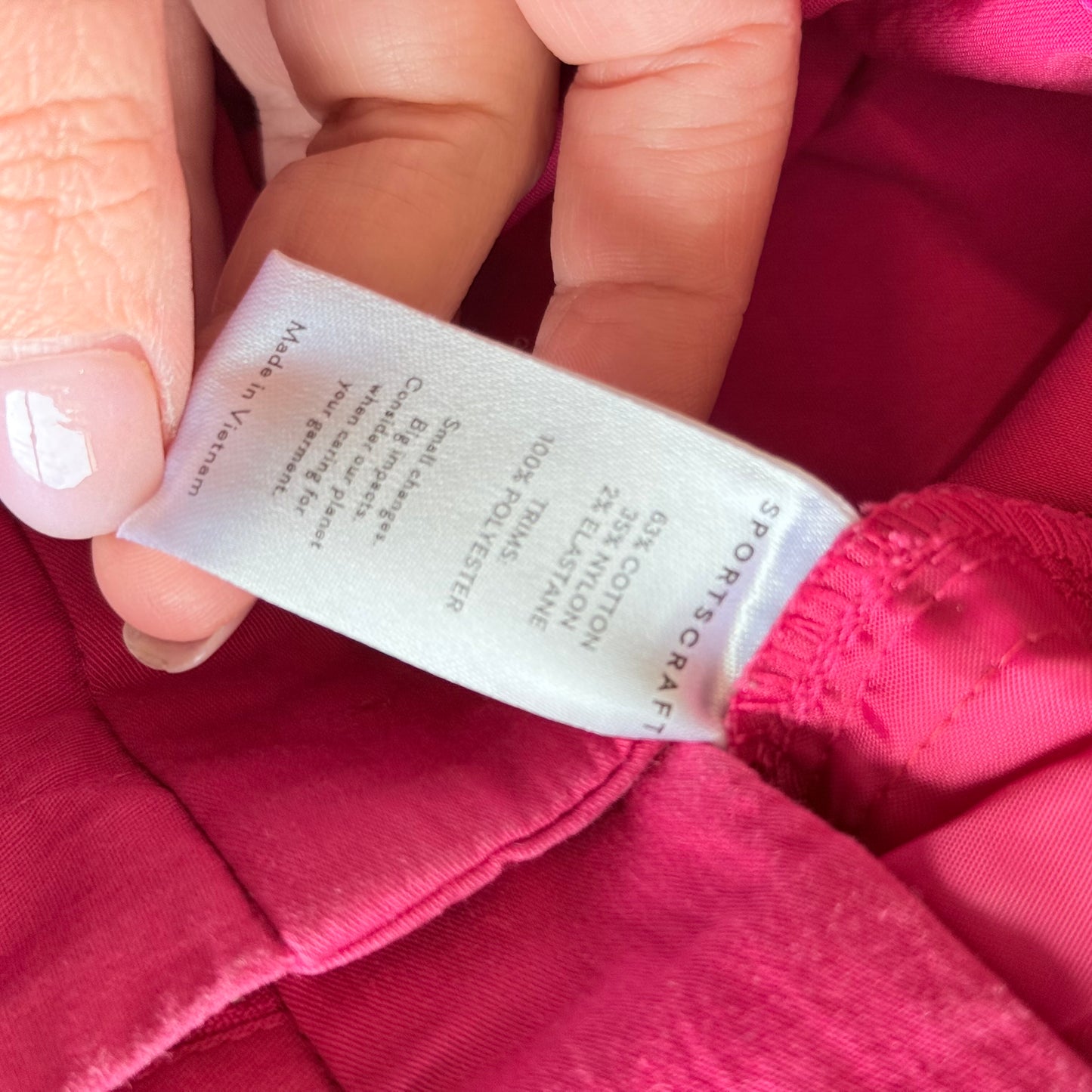 Sportscraft Cotton Blend Crop Pants - 88cm Waist