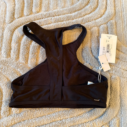 Rip Curl LNS High Neck Crop Bikini Top - Black