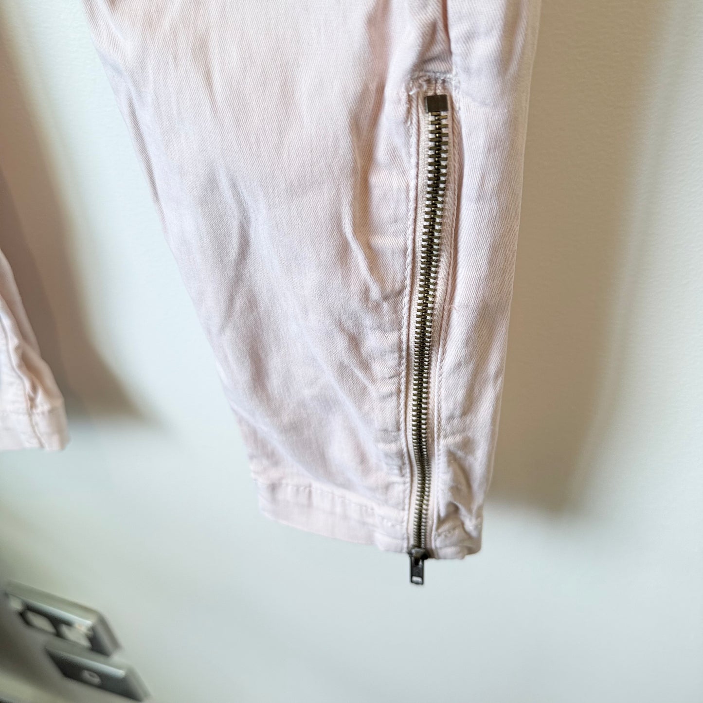 Zara Basic Size 12 Pink Wash Jeans