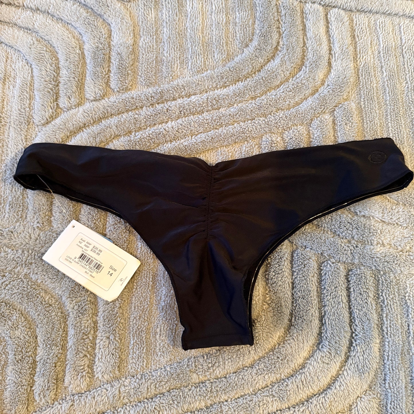Rip Curl Love N Surf Cheeky Bikini Bottoms - Size 14