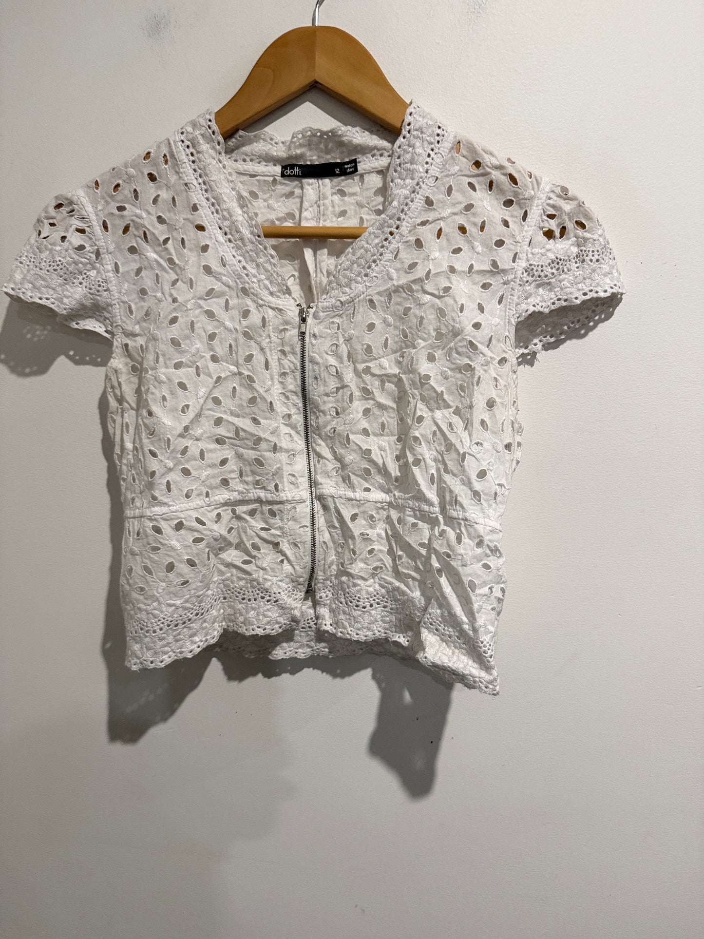 dotti Size 12 Textured Top