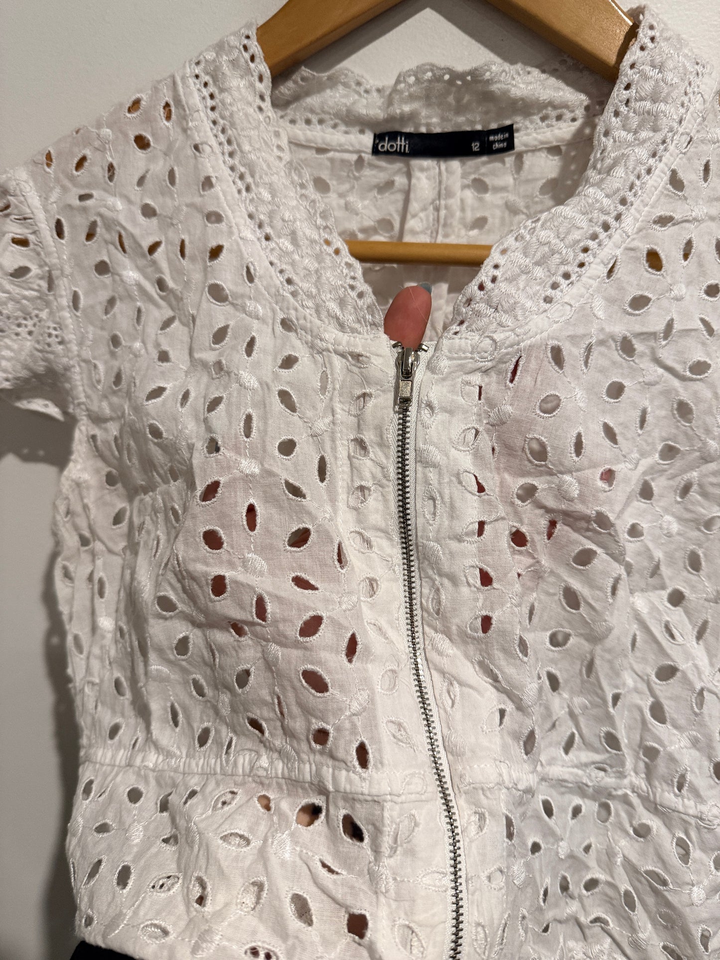 dotti Size 12 Textured Top