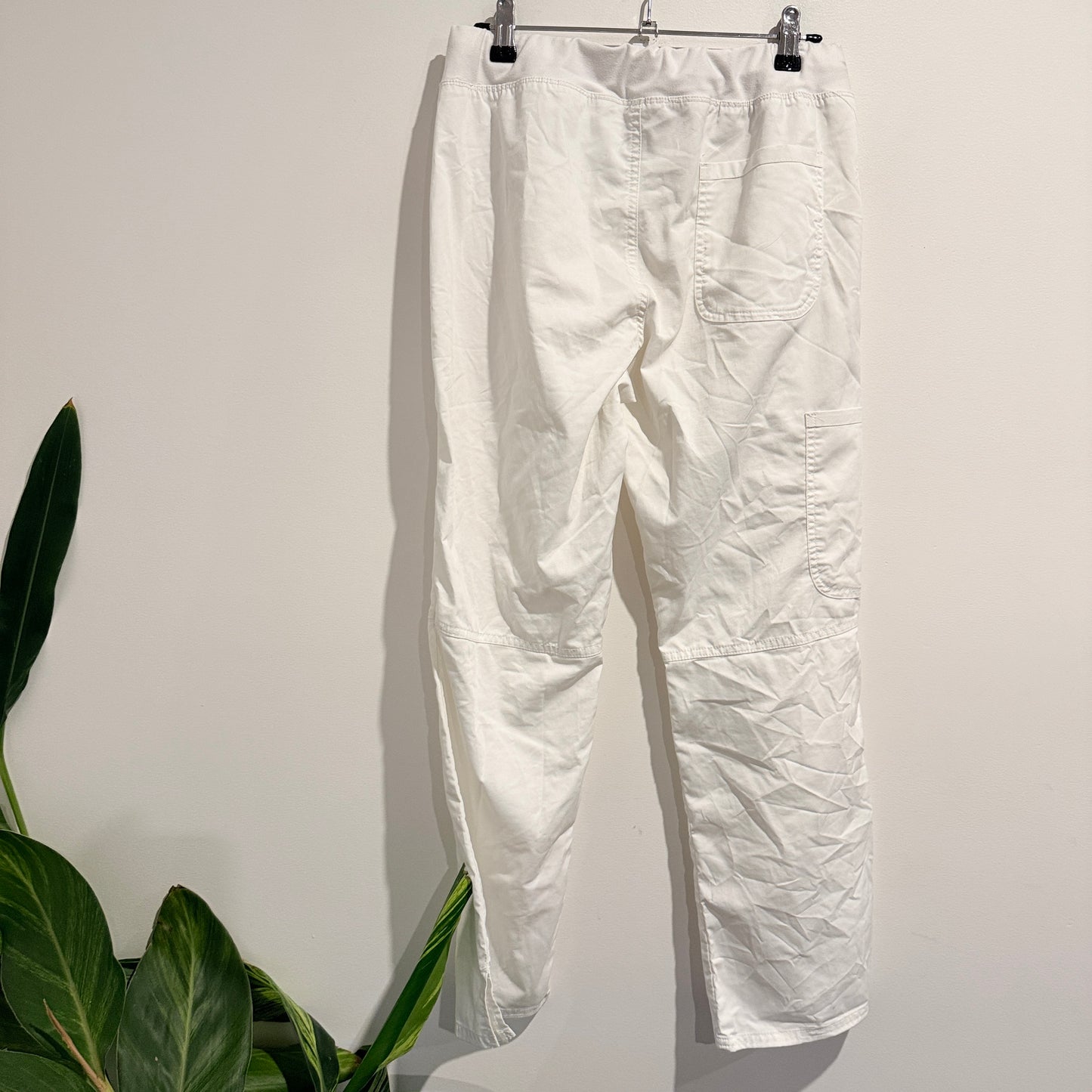 Cherokee Workwear Petite Pants White - S