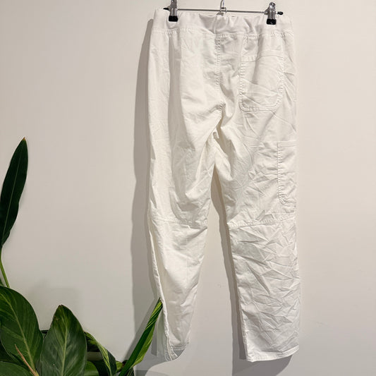 Cherokee Workwear Petite Pants White - S