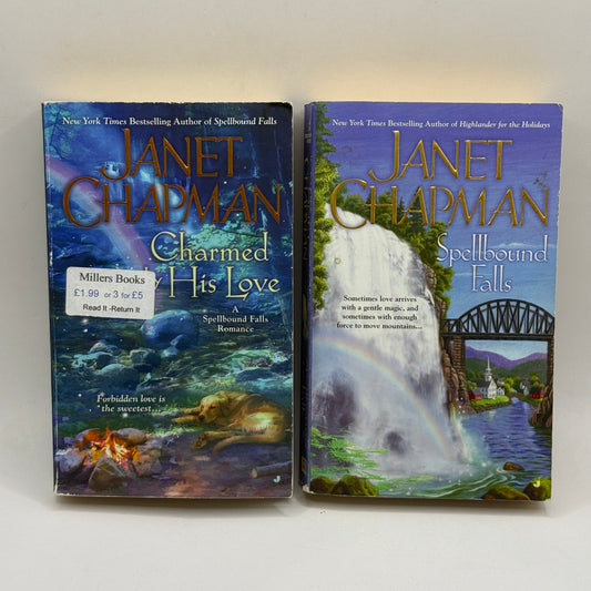 Charmed by His Love & Spellbound Falls by Janet Chapman (Set of 2)
