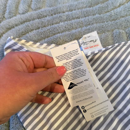 Miss Shop Striped Bikini Bottoms - Size 10