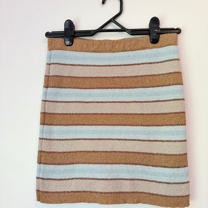 Cotton On Size M Striped Mini Skirt