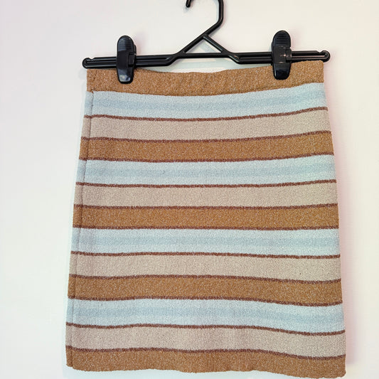 Cotton On Size M Striped Mini Skirt