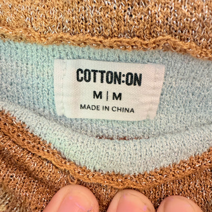 Cotton On Size M Striped Mini Skirt