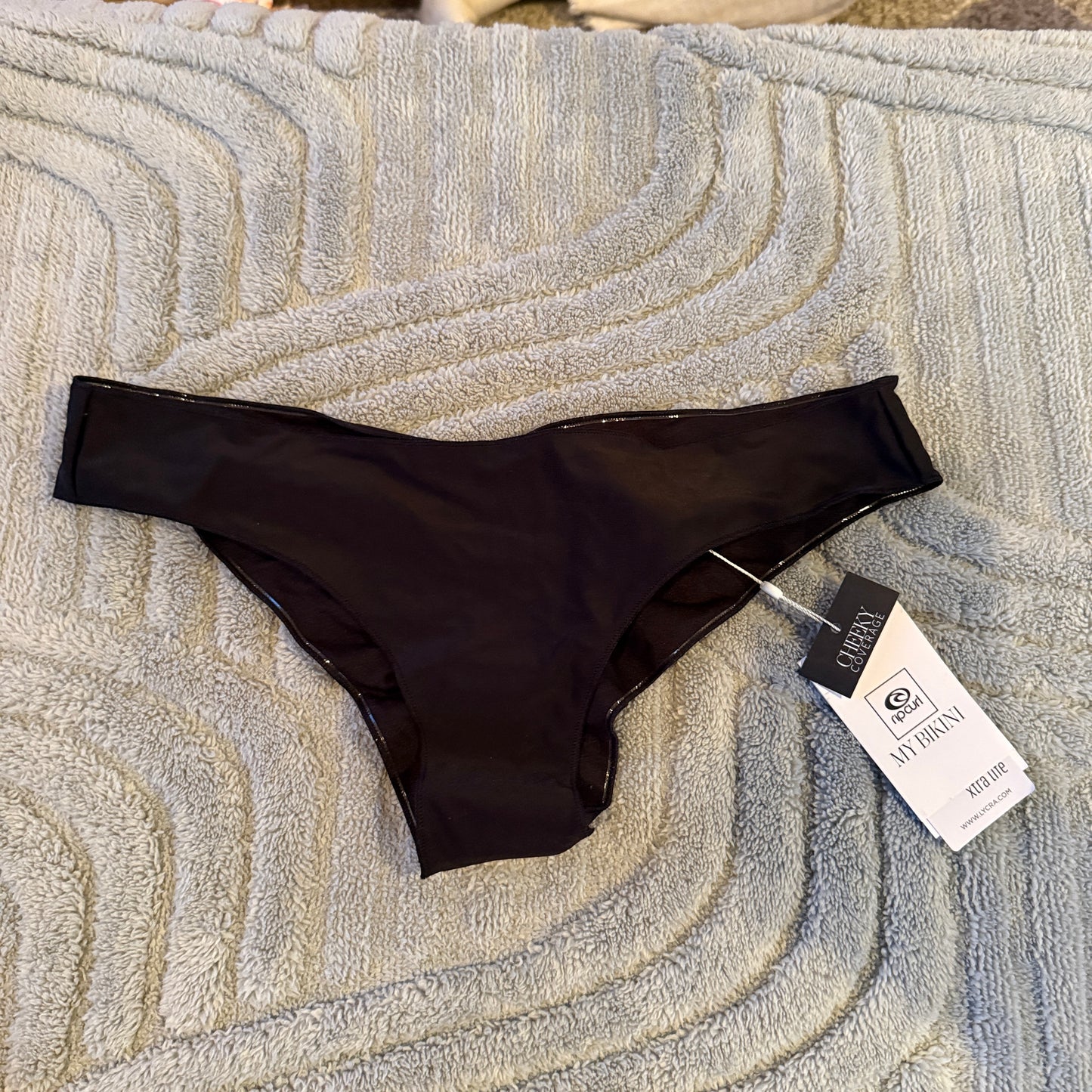 Rip Curl Love N Surf Cheeky Pant - Black Size 12