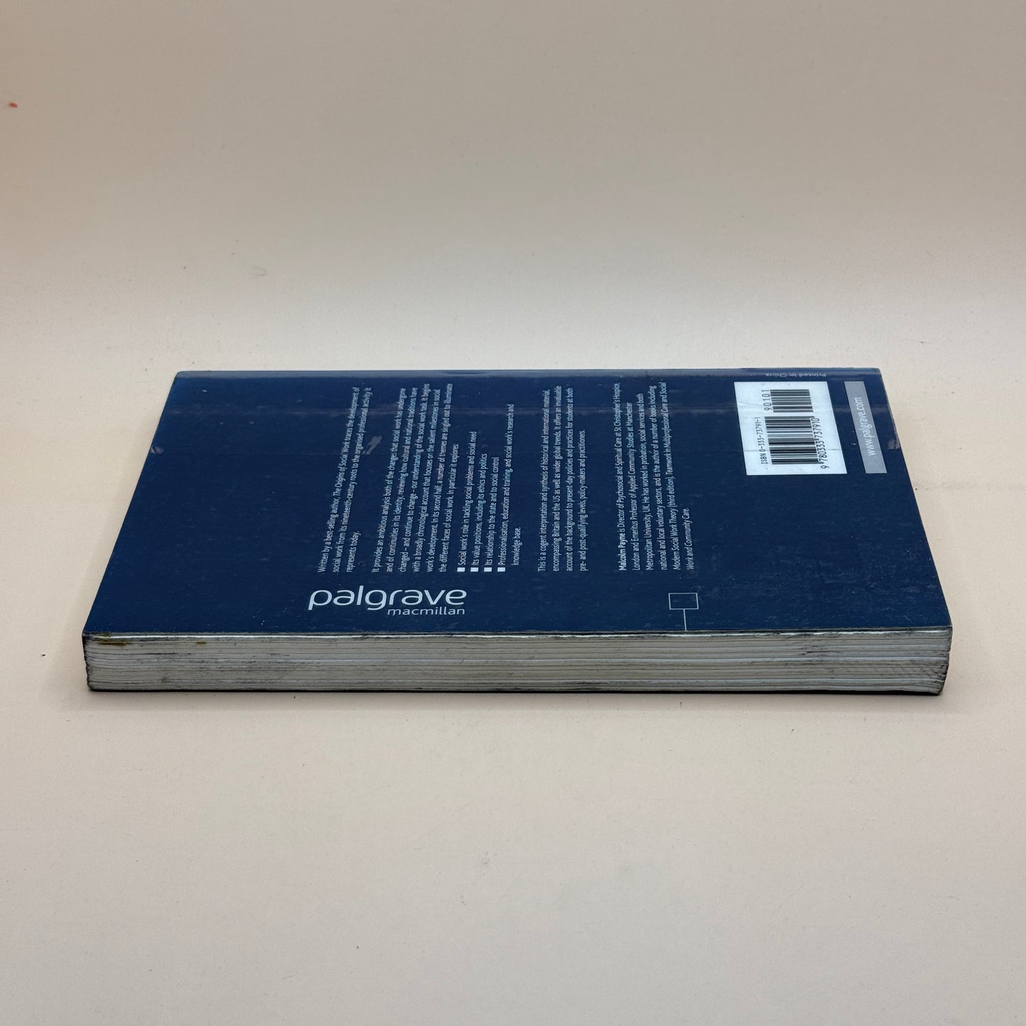 The Origins of Social Work: Continuity and Change by Malcolm Payne