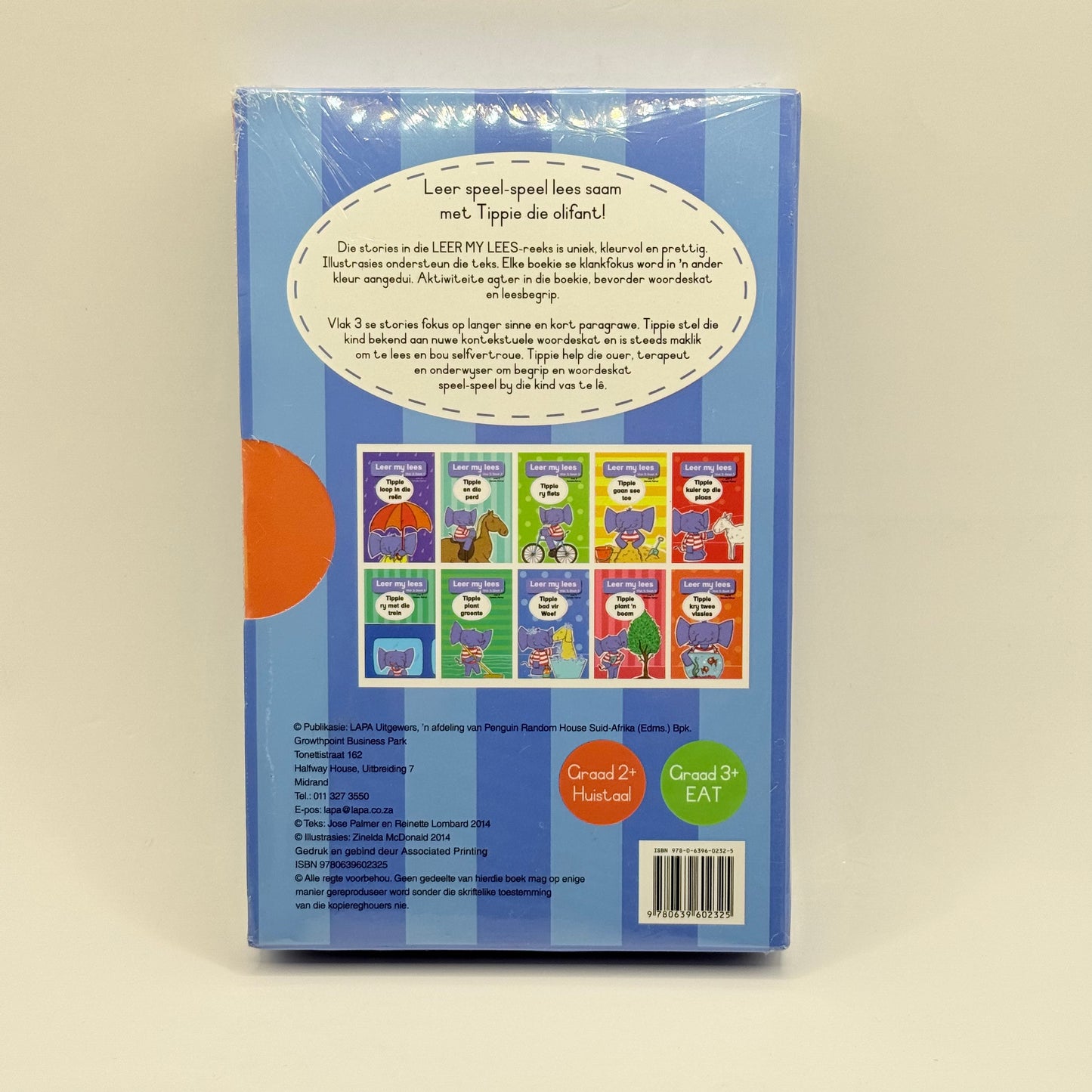 Learn to Read – Tippie Series #3 (Books 1–10) written in Afrikaans
