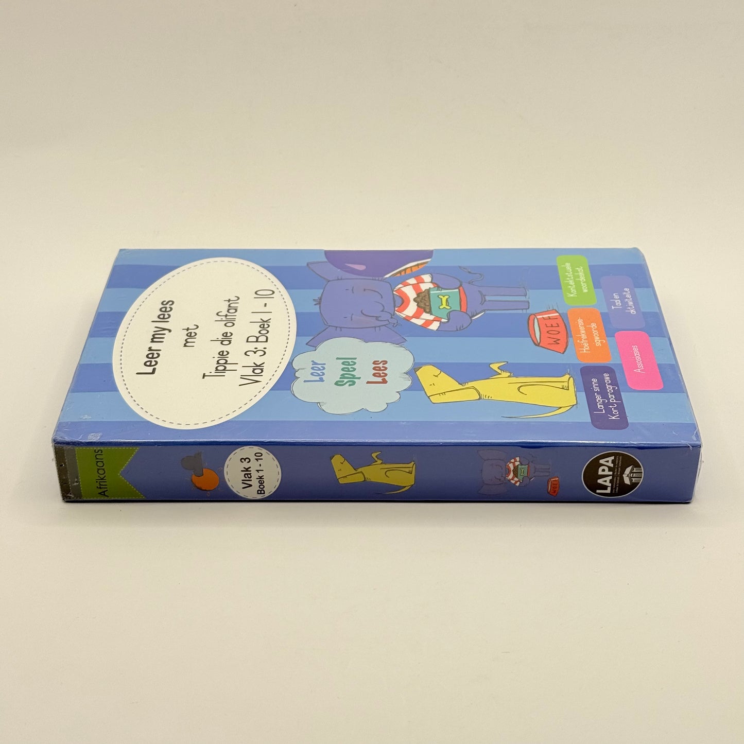 Learn to Read – Tippie Series #3 (Books 1–10) written in Afrikaans