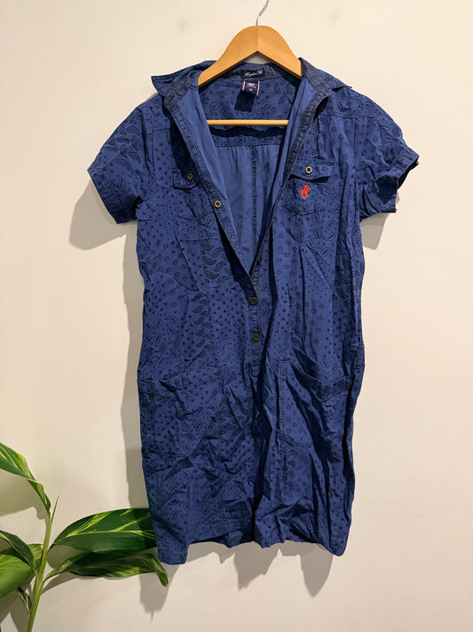 Beverly Hills Polo Club Size M Shirtdress