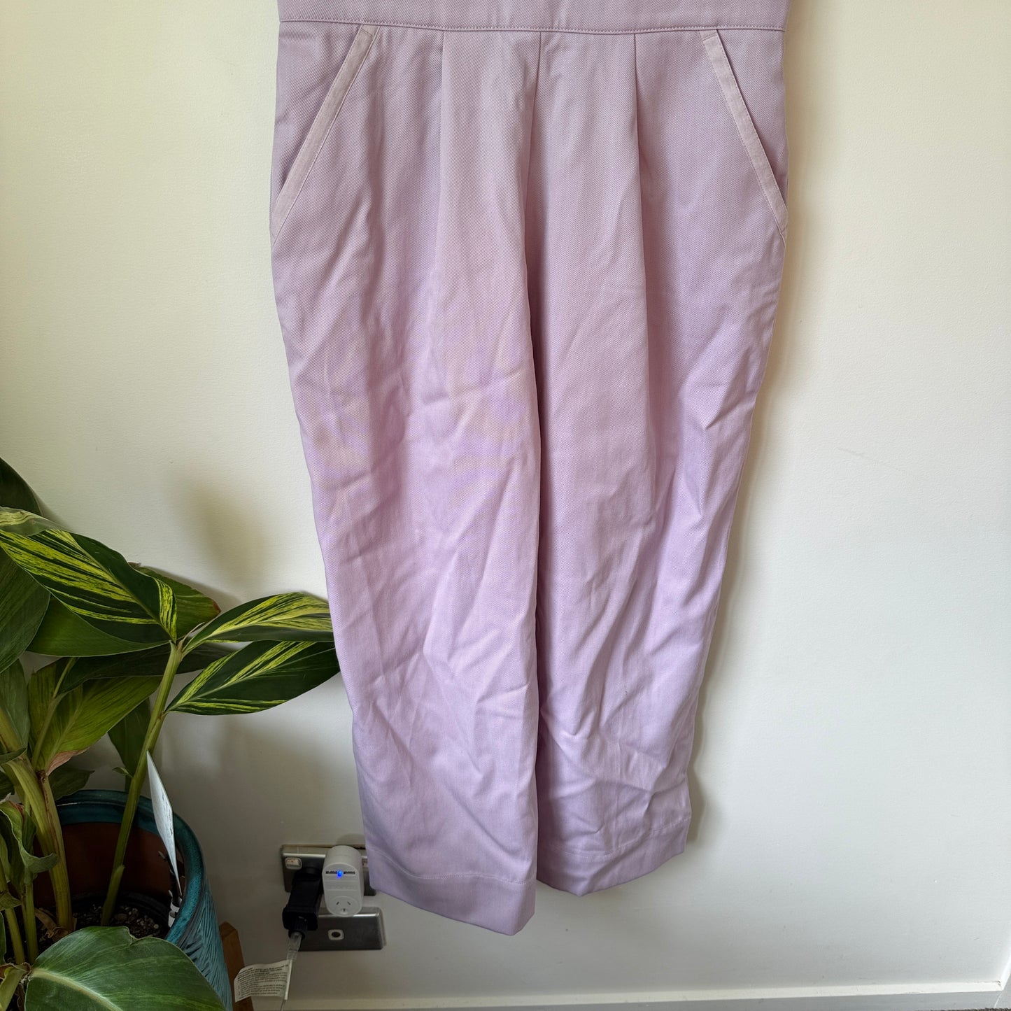 Icebreaker Women’s Merino Natural Blend SS Jumpsuit - Lilac