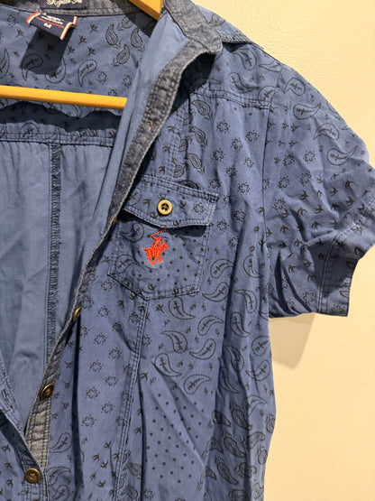 Beverly Hills Polo Club Size M Shirtdress