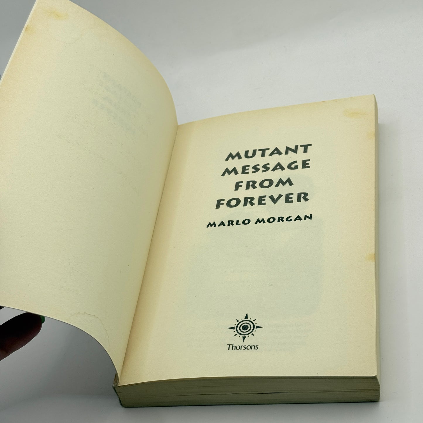 Mutant Message From Forever by Marlo Morgan