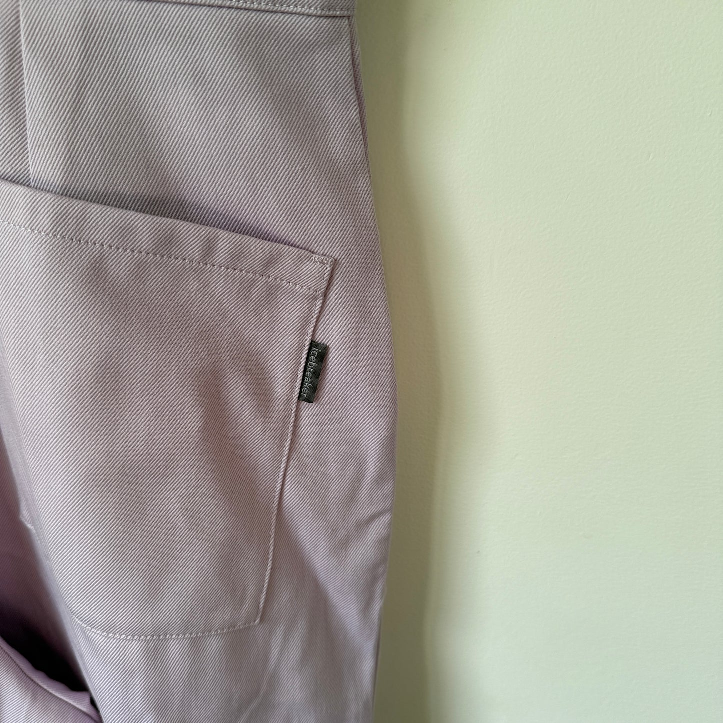 Icebreaker Women’s Merino Natural Blend SS Jumpsuit - Lilac