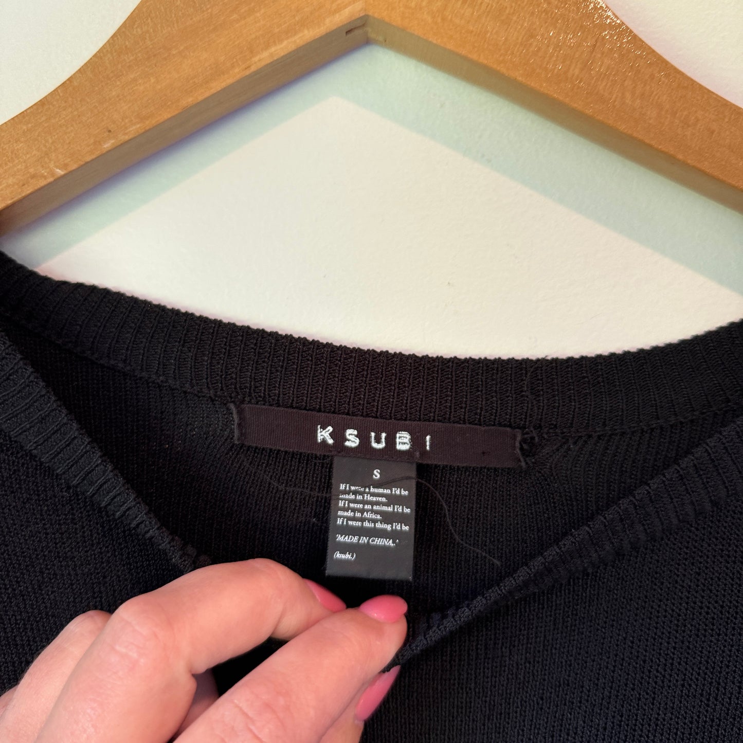 Ksubi Size S Ribbed Dress