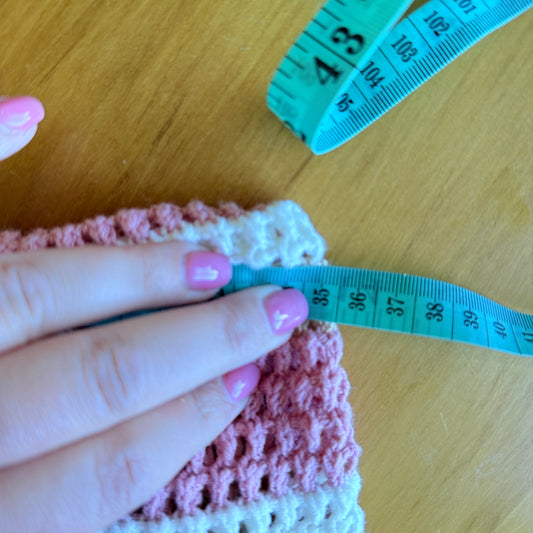 Crochet Mini Dress - 35cm Width