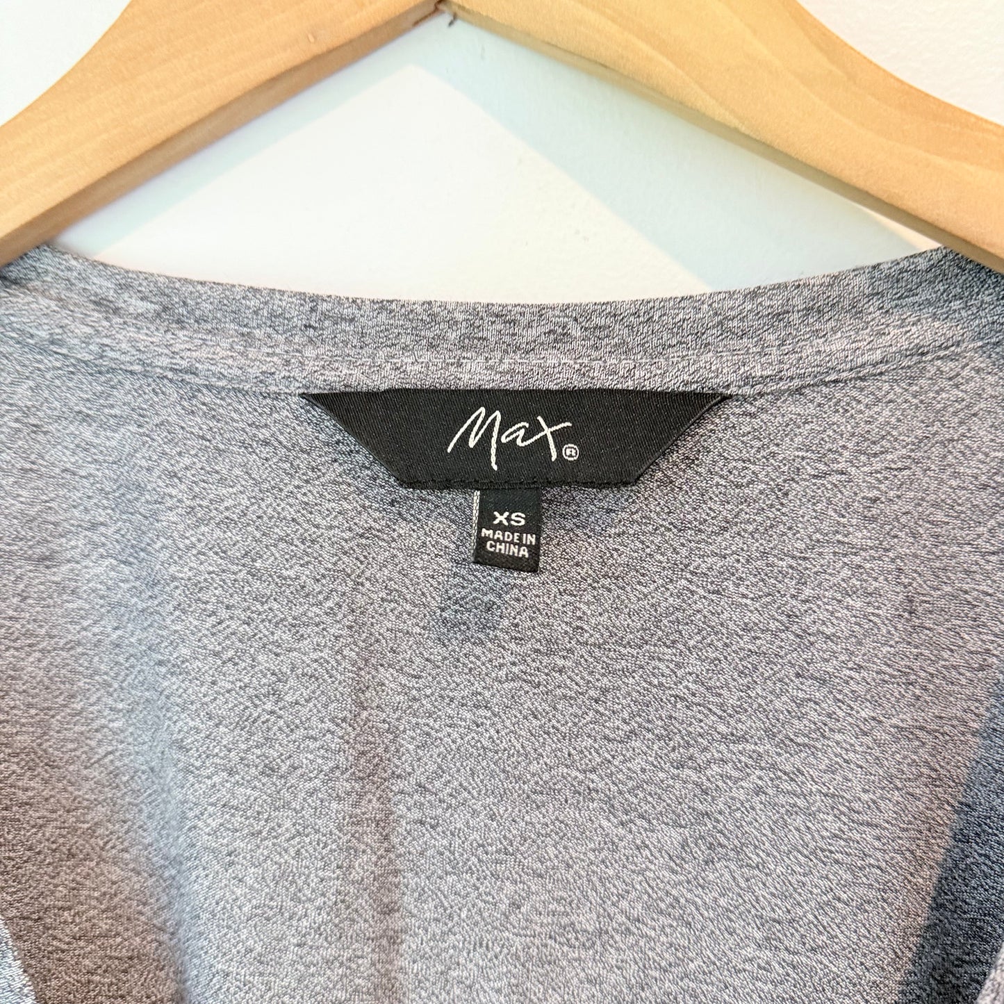 Max XS Tie Front Top