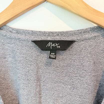 Max XS Tie Front Top