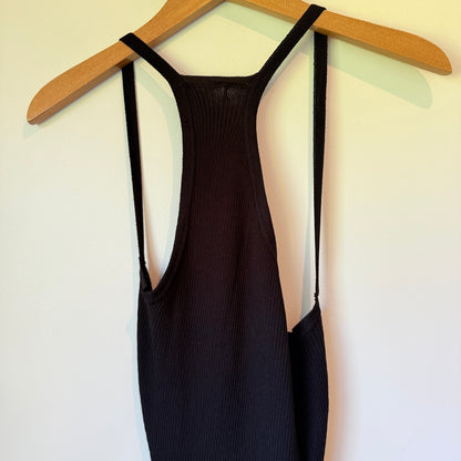 Ribbed Stretch Maxi Dress - Size 6-8