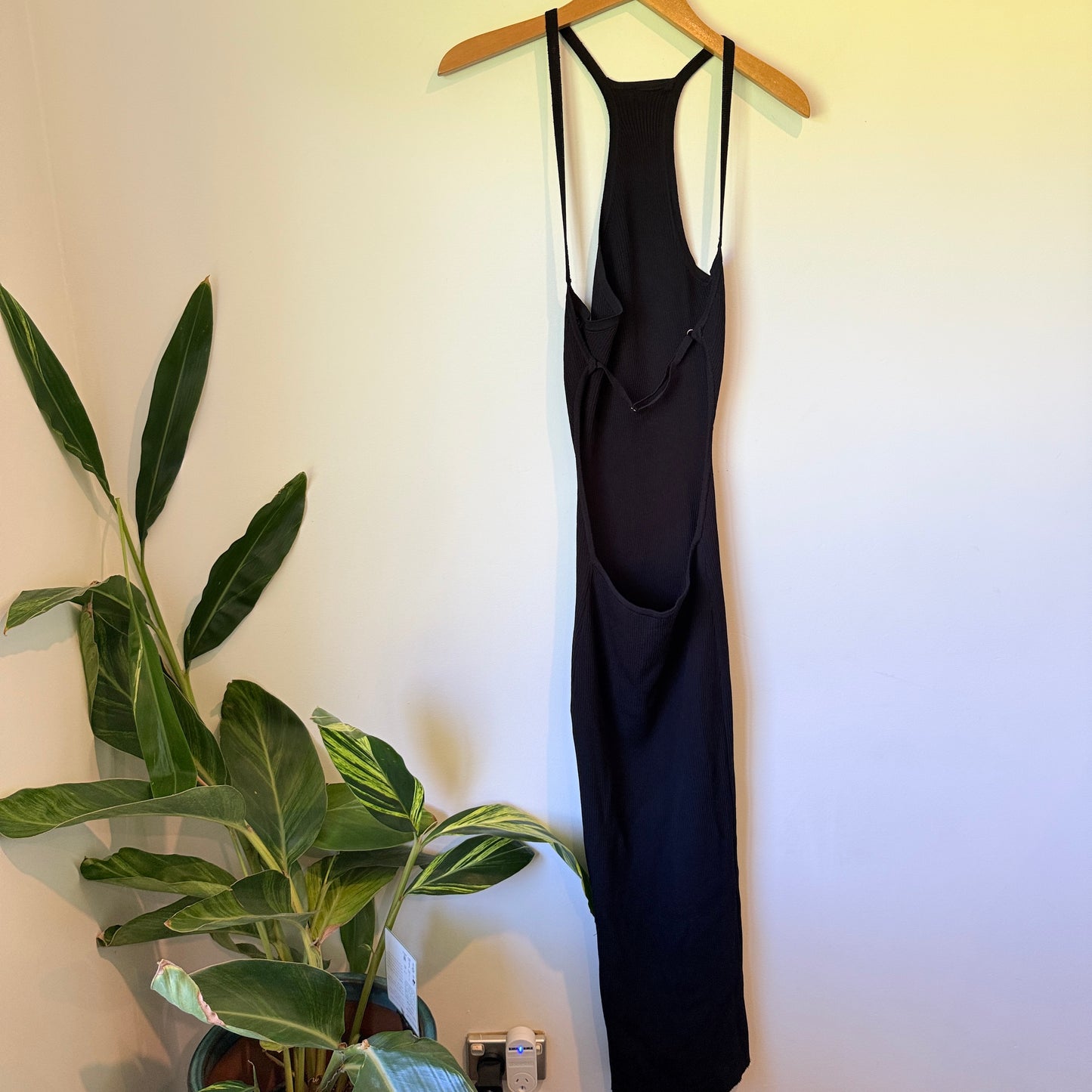 Ribbed Stretch Maxi Dress - Size 6-8