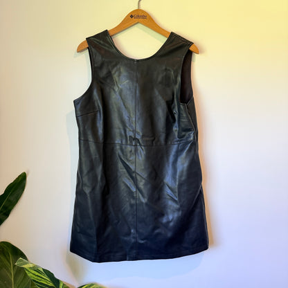 Atmos & Here Size 12 Faux Leather Tunic