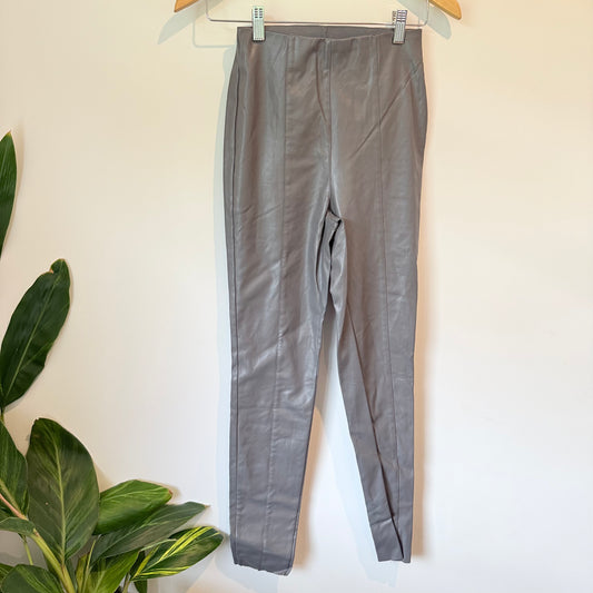 H&M Size 6 Faux Leather Pants