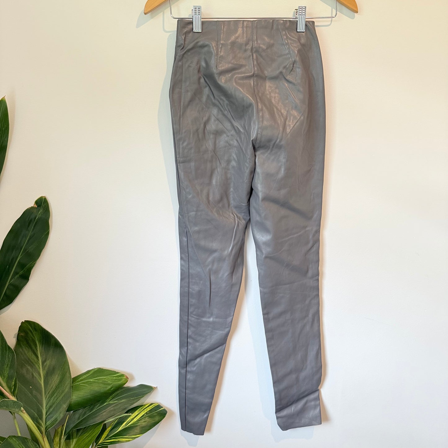 H&M Size 6 Faux Leather Pants