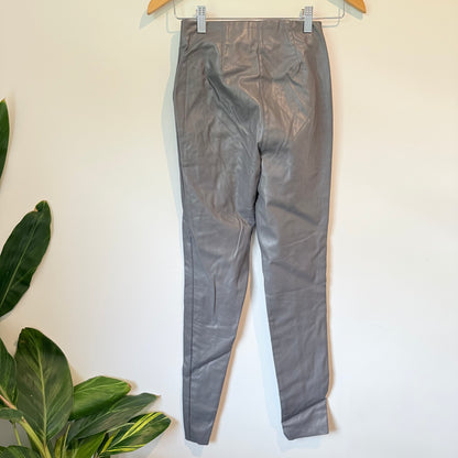 H&M Size 6 Faux Leather Pants