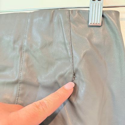 H&M Size 6 Faux Leather Pants