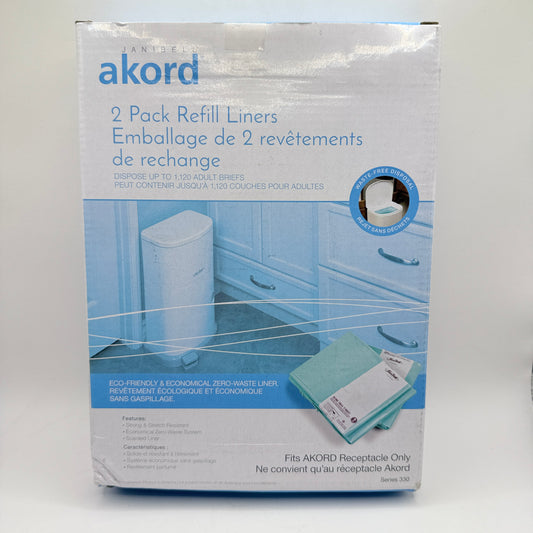 Akord Maxi Bin 2 Pack Refill Liners