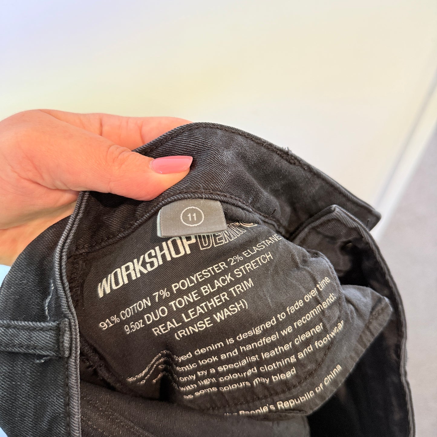 Workshop Size 11 Denim Skinny Jeans