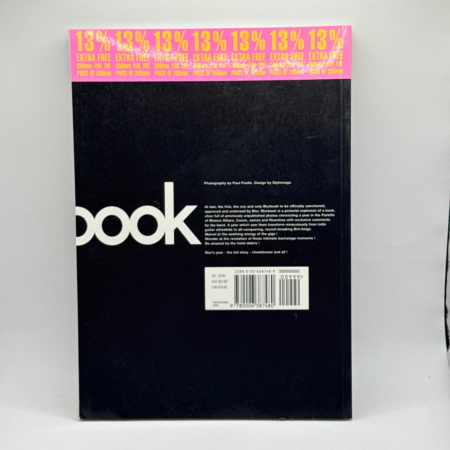 Blurbook by Paul Postle