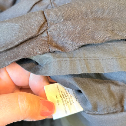 Vemain Size 6 Black Ruched Mini Dress