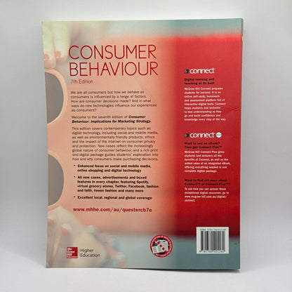 Consumer Behaviour: Implications for Marketing Strategy (7th Edition)