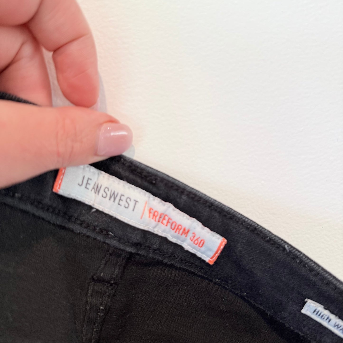 Jeanswest Freeform 360 High Waisty Skinny 7/8 Jeans - Size 6